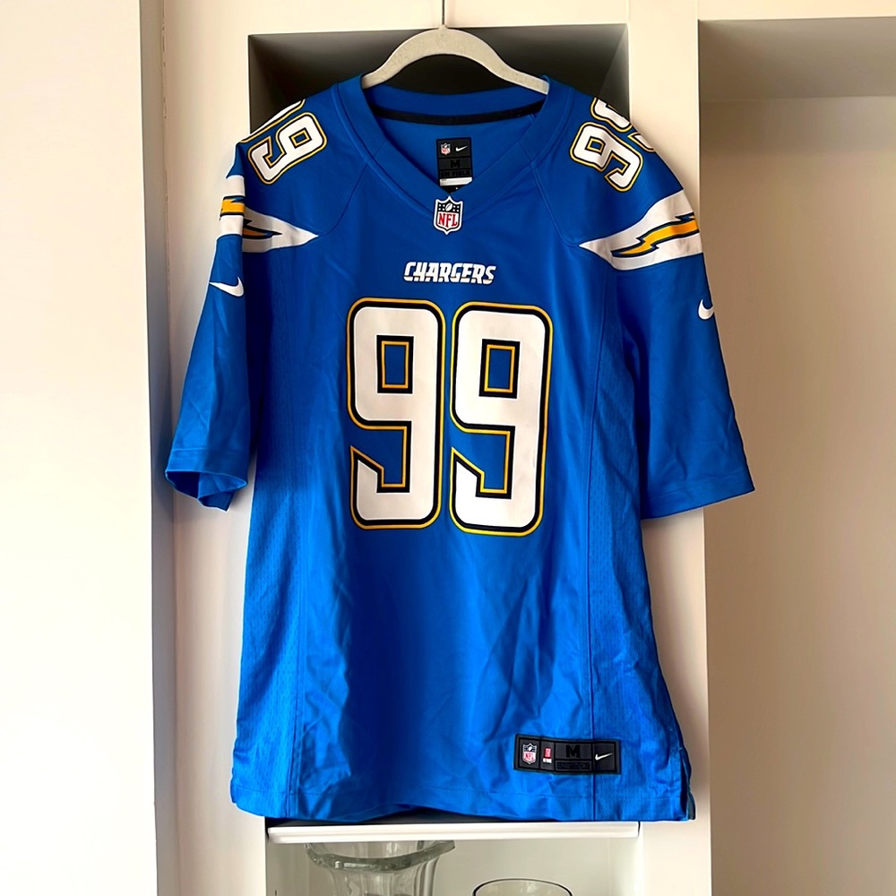 Joey Bosa vintage (pre 2019) Nike Powder Blue LA Chargers Home Jersey